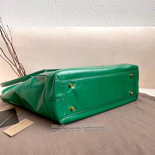 Bottega veneta高端女包 96009 寶緹嘉新款Arco48油蠟皮包 BV經典款小牛皮質中號手提包  gxz1224
